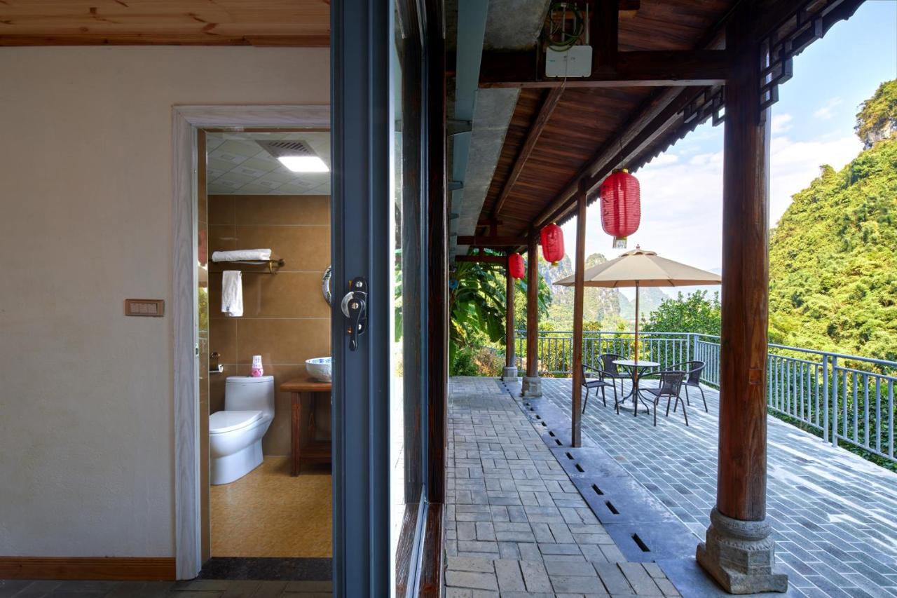 Yangshuo Yunshe Mountain Guesthouse Kültér fotó