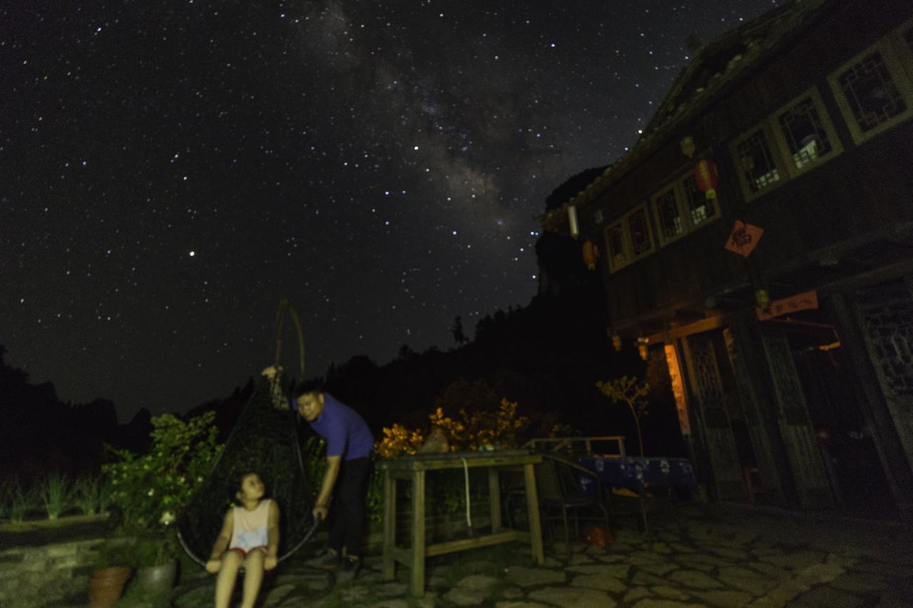 Yangshuo Yunshe Mountain Guesthouse Kültér fotó