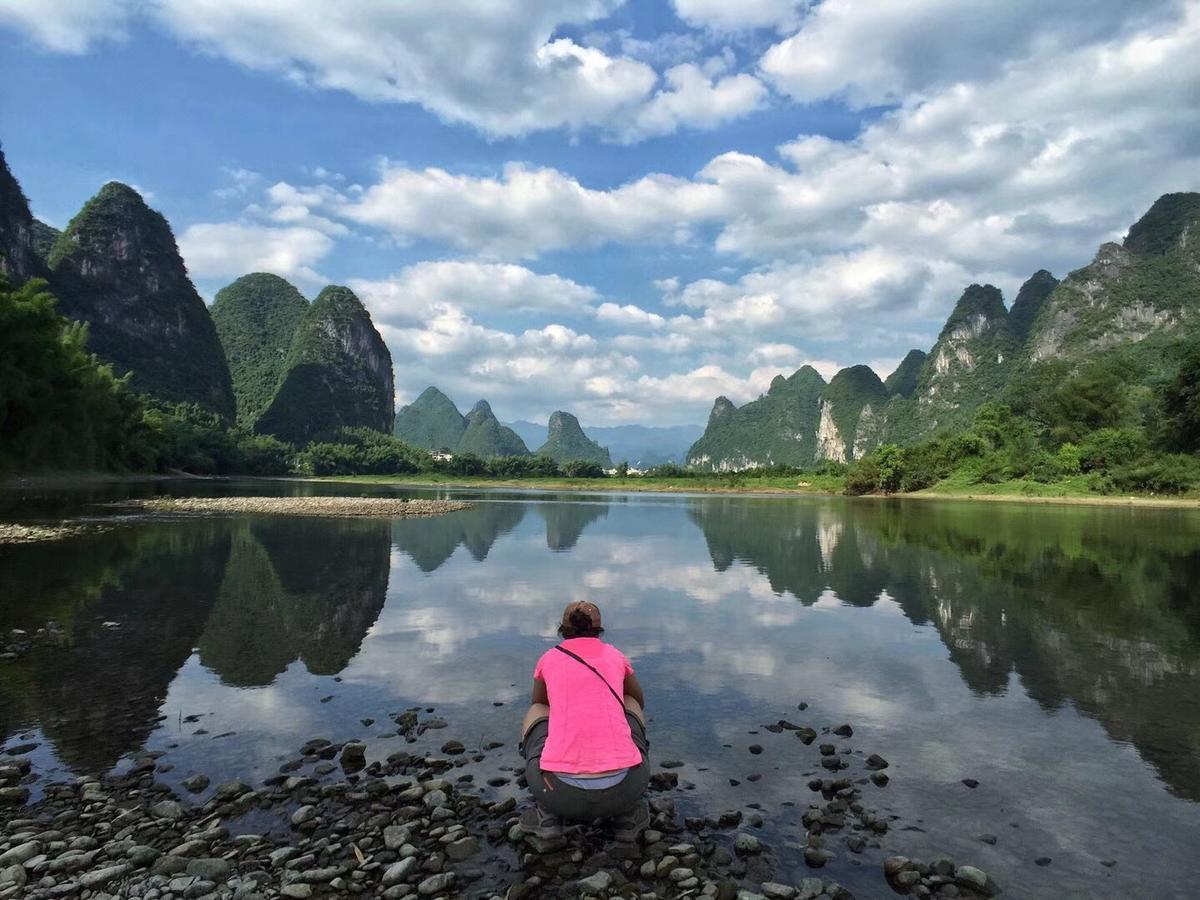 Yangshuo Yunshe Mountain Guesthouse Kültér fotó