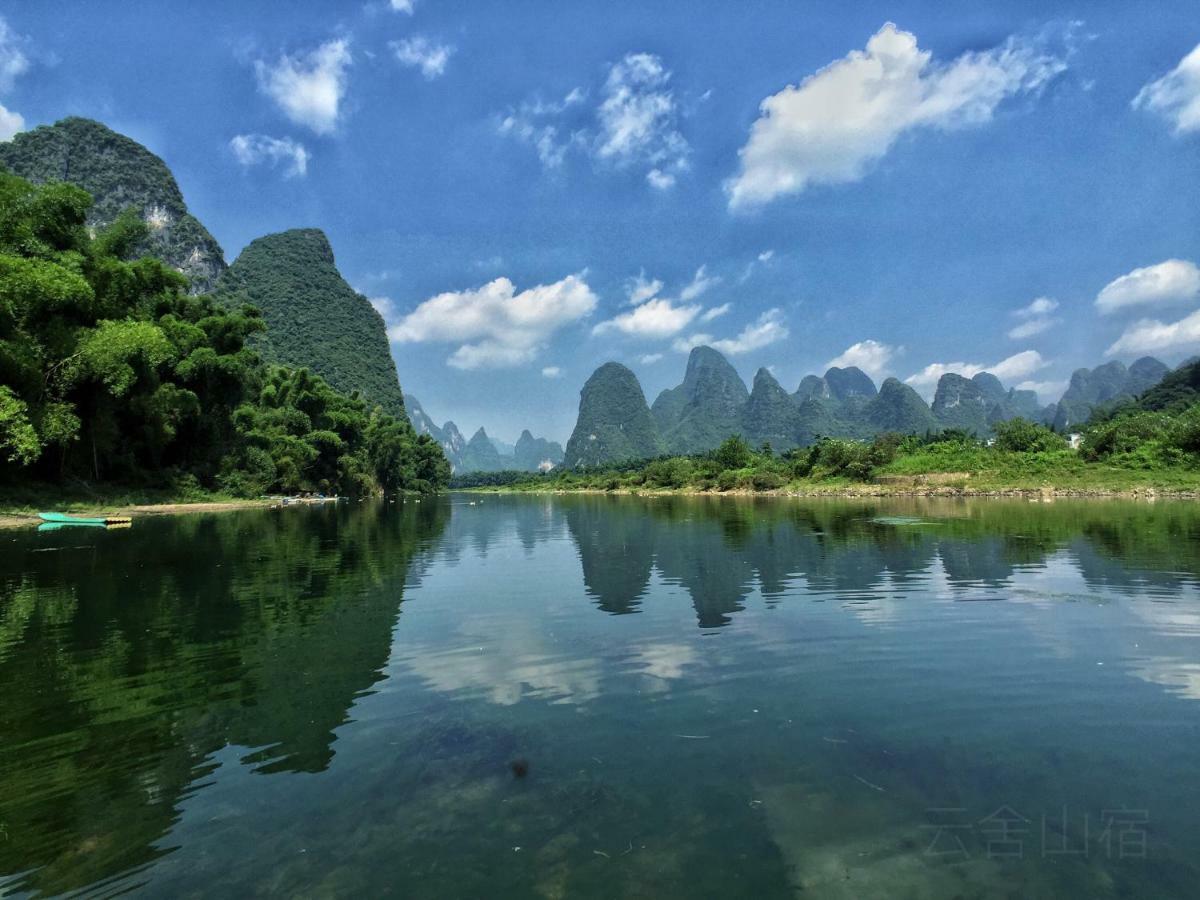 Yangshuo Yunshe Mountain Guesthouse Kültér fotó
