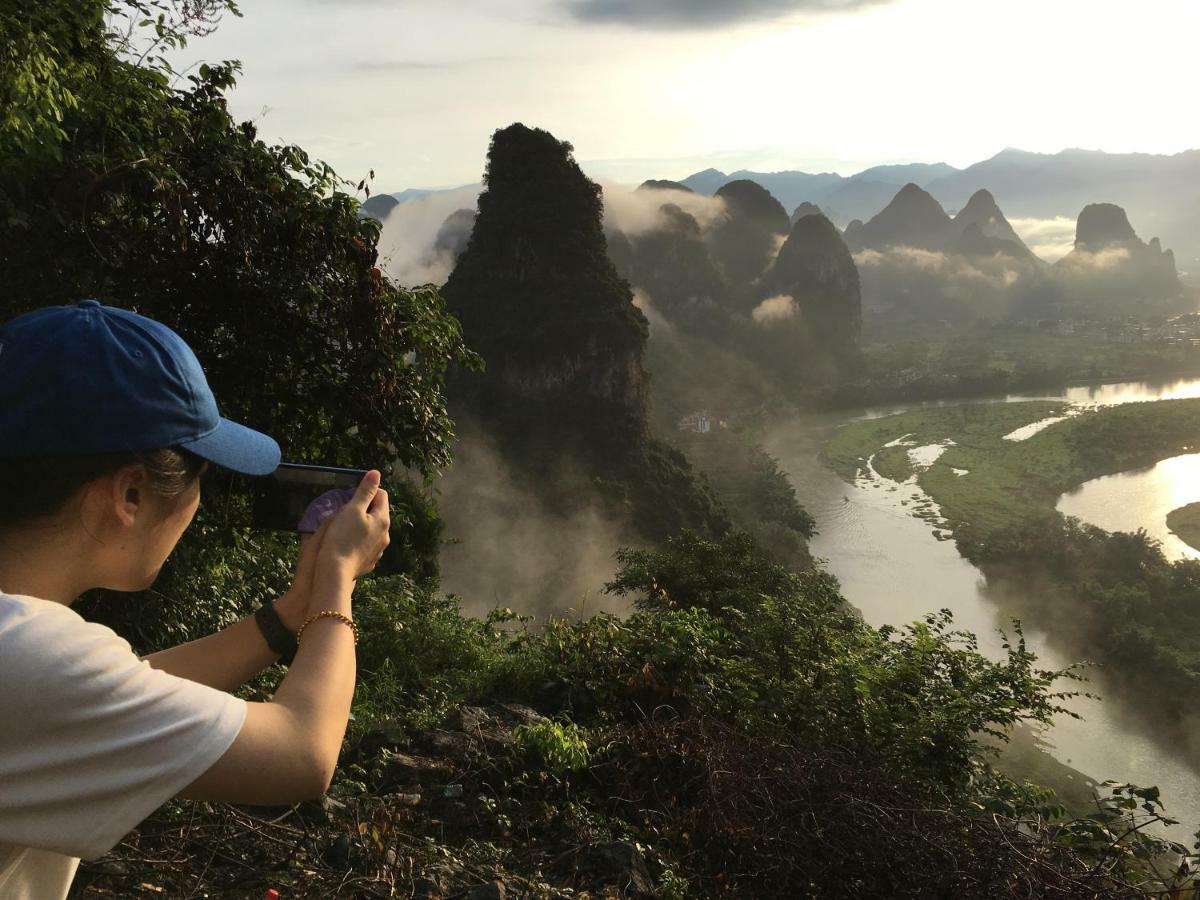Yangshuo Yunshe Mountain Guesthouse Kültér fotó